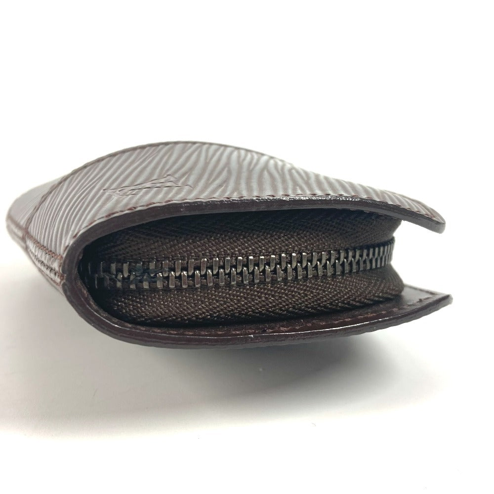 Louis Vuitton Coin Case M6344D Epi Leather Brown Epi Portefeuille Epi Z Women(Unisex)