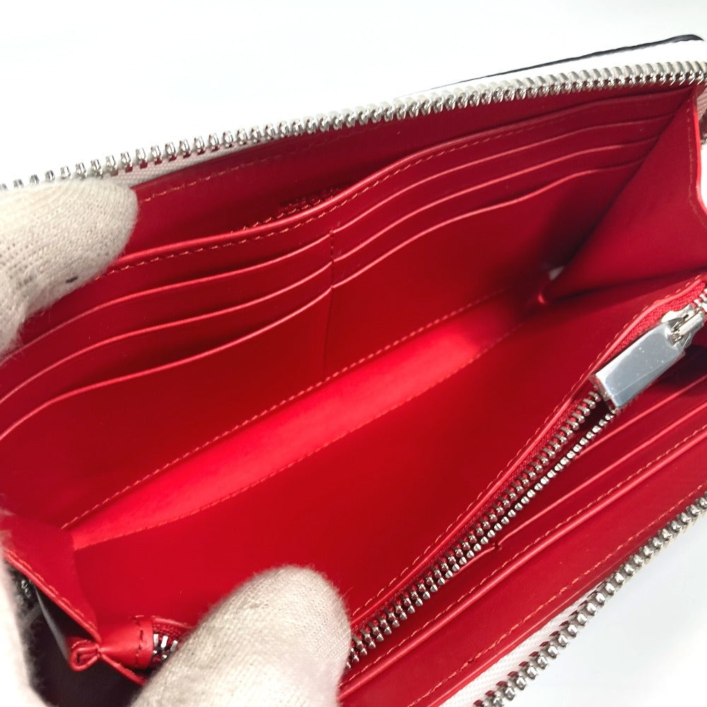 Christian Louboutin Long Wallet Purse 1235496 Denim Blue Long Wallet Cl Logo Unisex(Unisex)