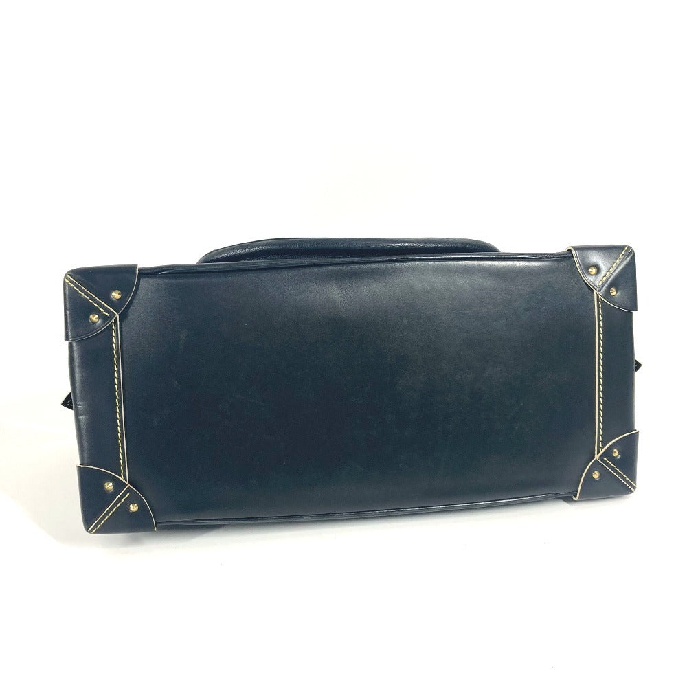 Louis Vuitton Handbag M91892 Suhari Leather Black Suhari Spaerb Women