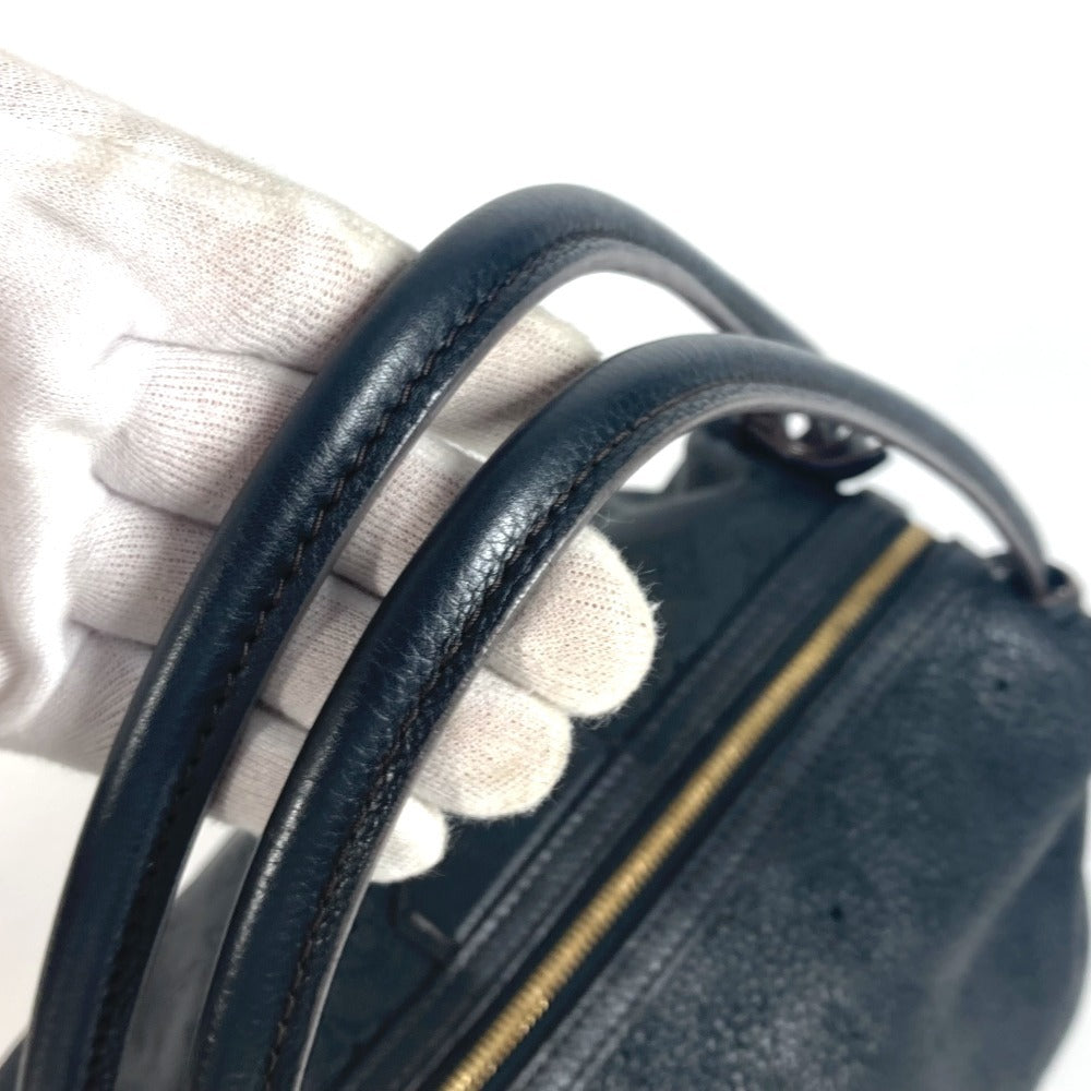 Louis Vuitton Shoulder Bag M93814 Monogram Mahina Leather Black Monogram Mahina Galatea Pm