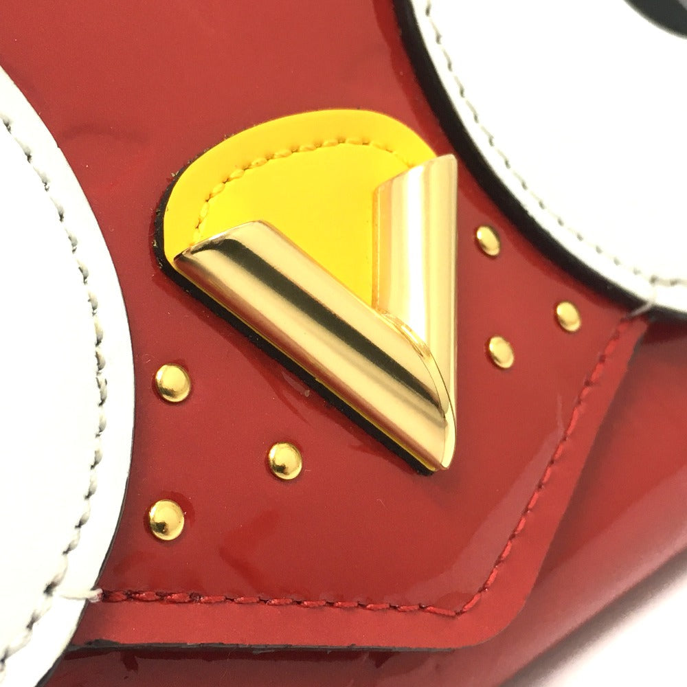 Louis Vuitton Long Wallet Purse M90489 Monogram Vernis Red Monogram Vernis Portefeuille Sarah Bird