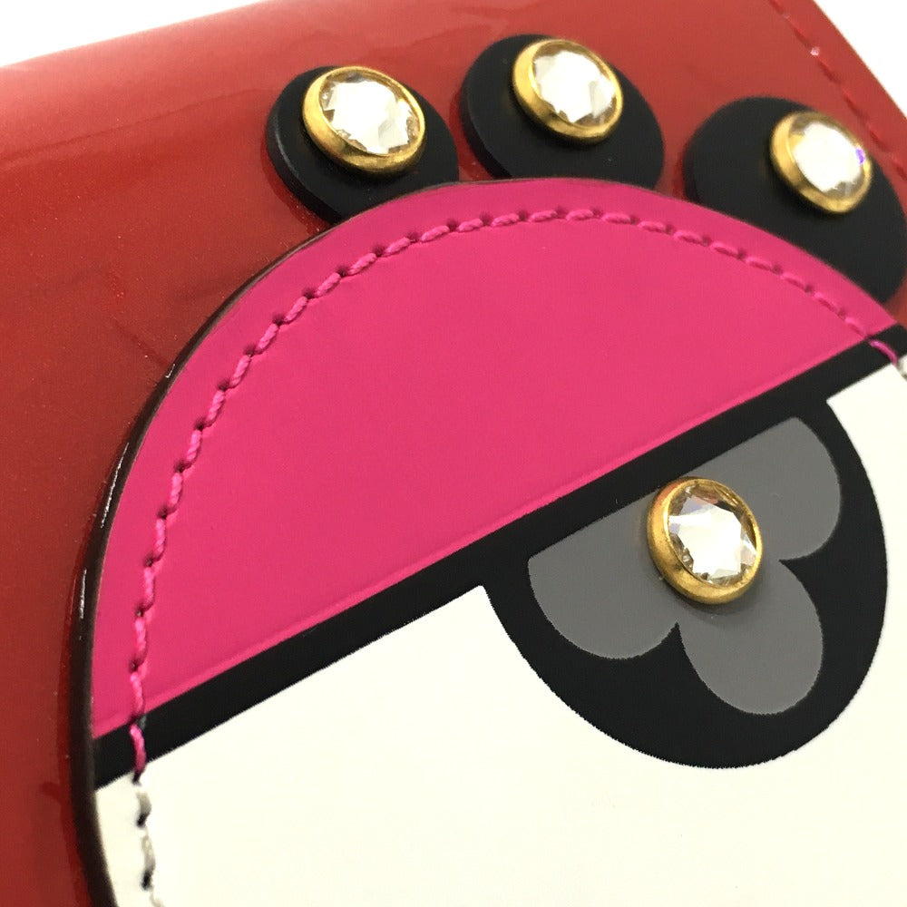 Louis Vuitton Long Wallet Purse M90489 Monogram Vernis Red Monogram Vernis Portefeuille Sarah Bird