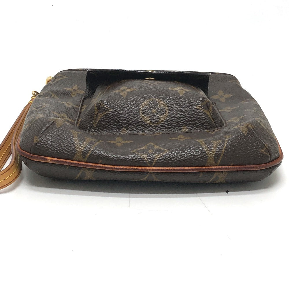 Louis Vuitton Pouch M51901 Monogram Canvas Brown Monogram Partition Women