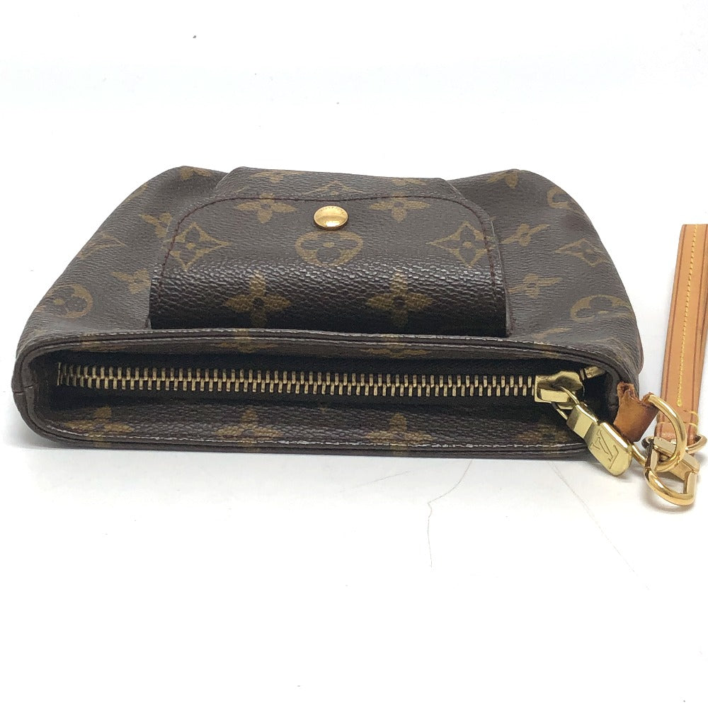 Louis Vuitton Pouch M51901 Monogram Canvas Brown Monogram Partition Women