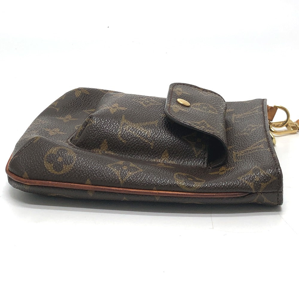 Louis Vuitton Pouch M51901 Monogram Canvas Brown Monogram Partition Women