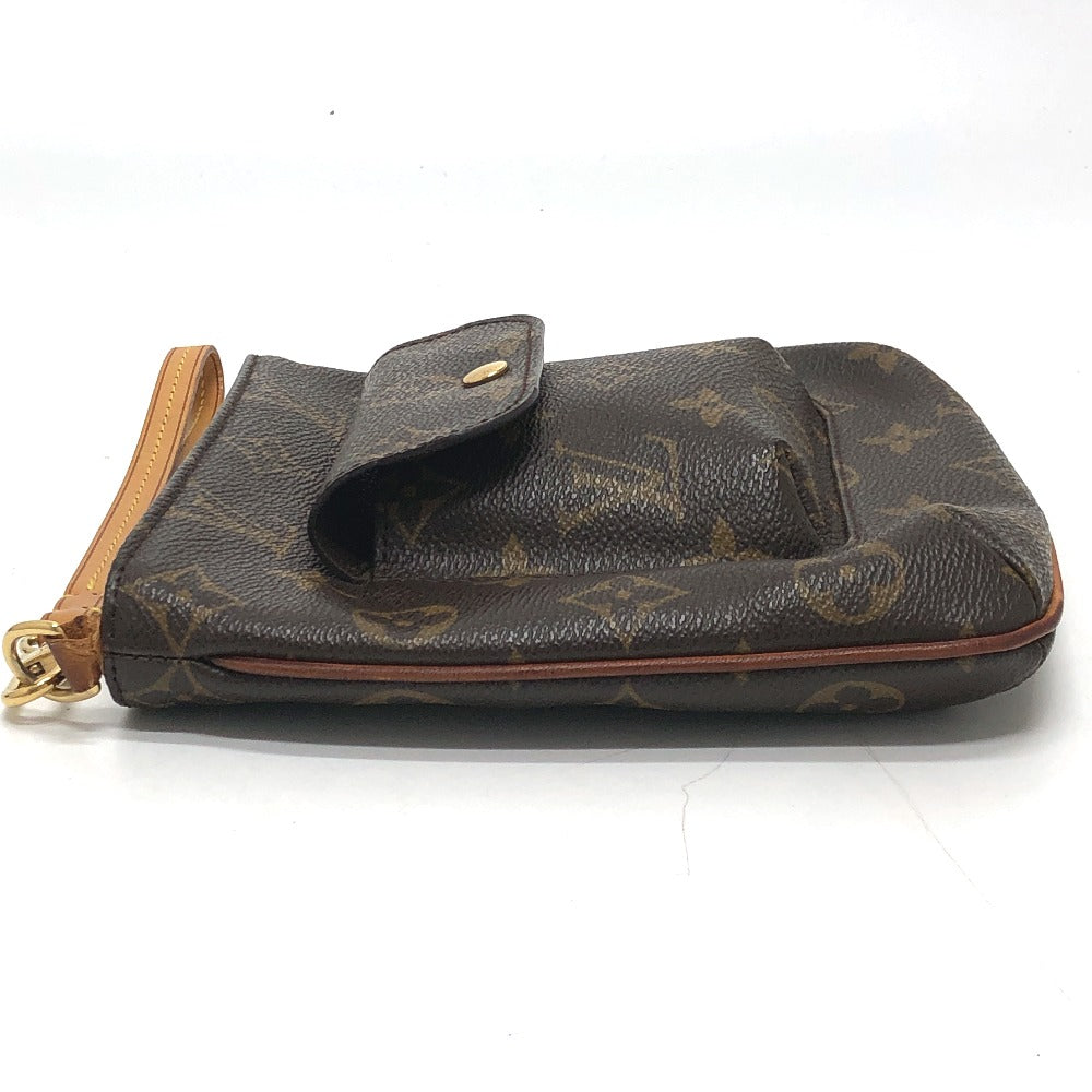 Louis Vuitton Pouch M51901 Monogram Canvas Brown Monogram Partition Women