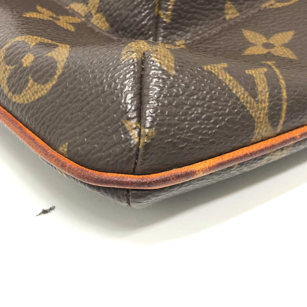 Louis Vuitton Pouch M51901 Monogram Canvas Brown Monogram Partition Women