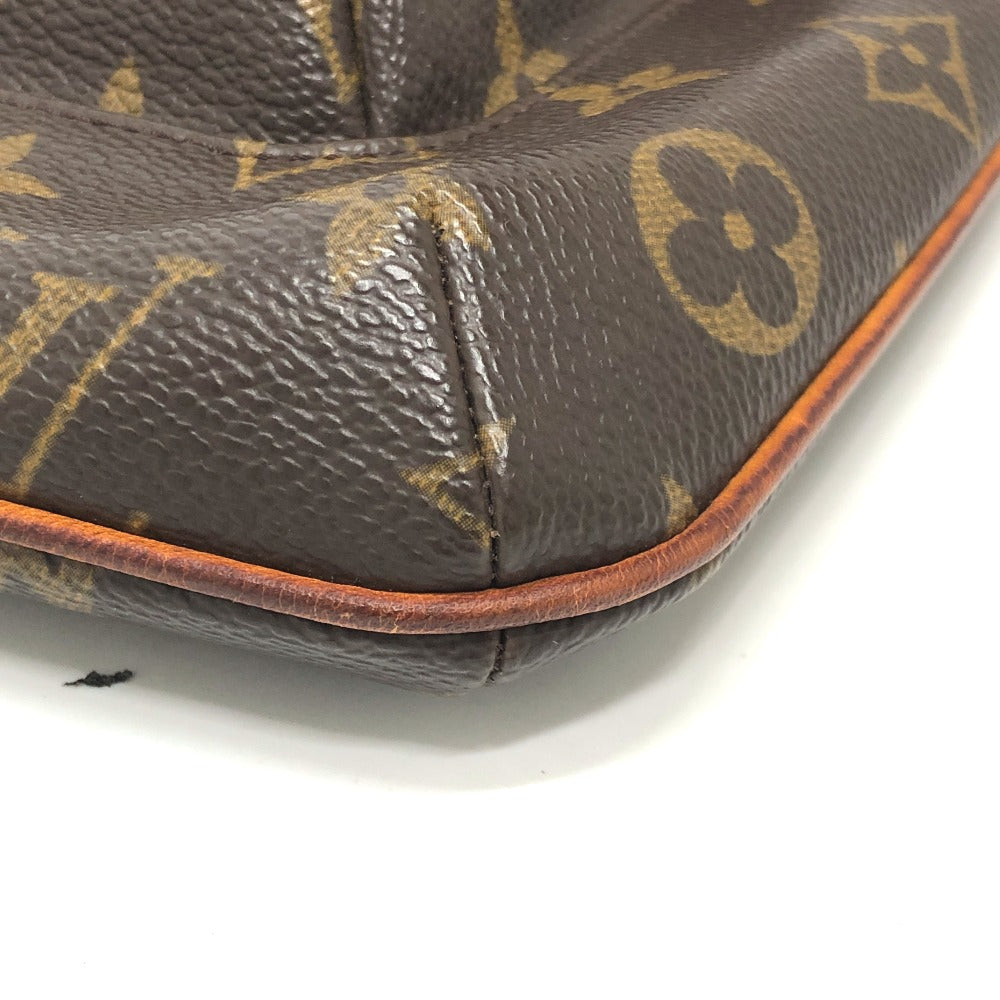 Louis Vuitton Pouch M51901 Monogram Canvas Brown Monogram Partition Women