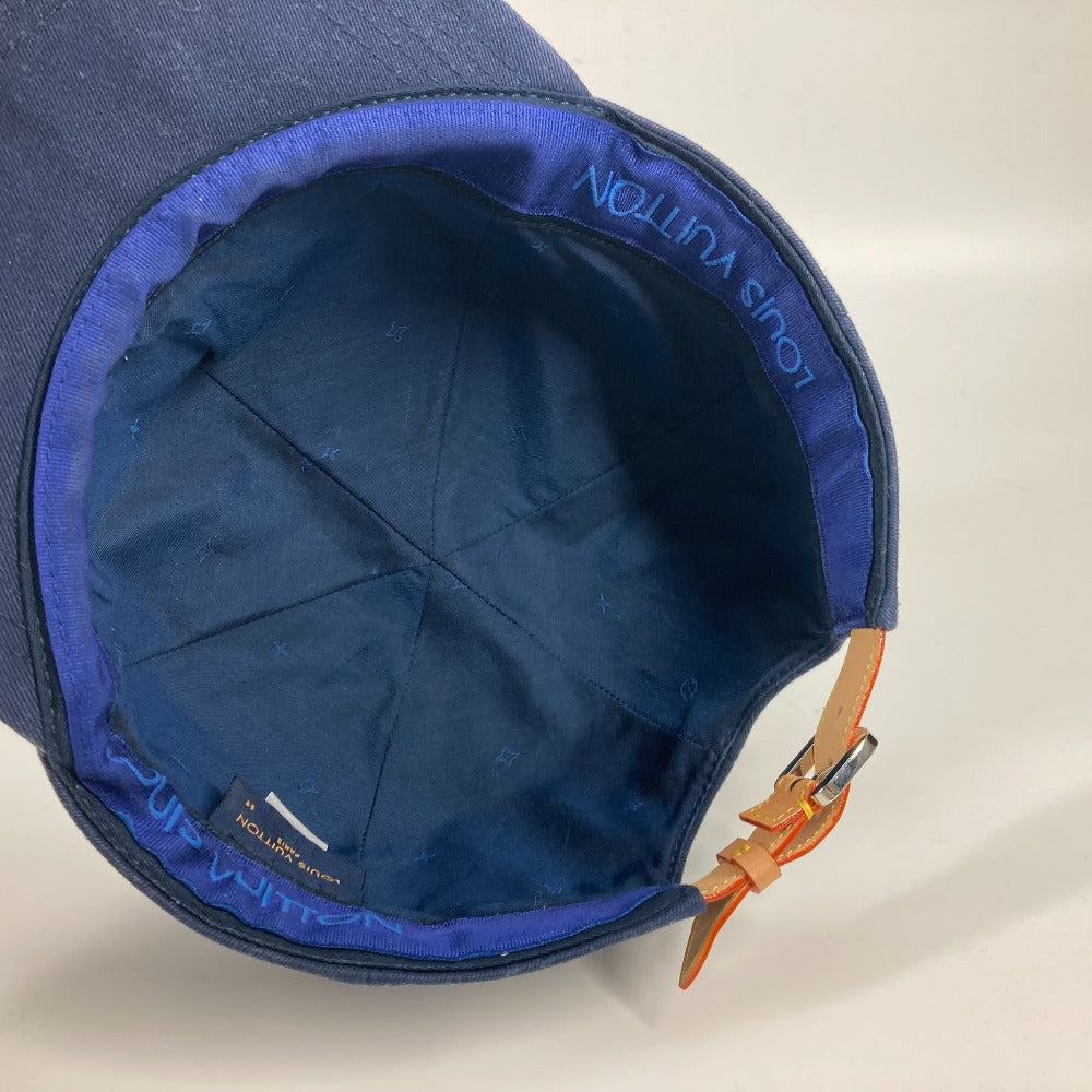 Louis Vuitton Cap Mp2971 Cotton Navy Casquette/Lv Fire Mens 58