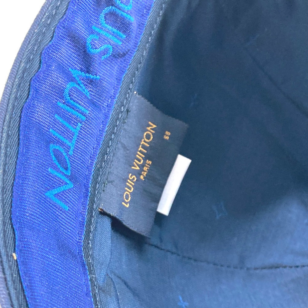 Louis Vuitton Cap Mp2971 Cotton Navy Casquette/Lv Fire Mens 58