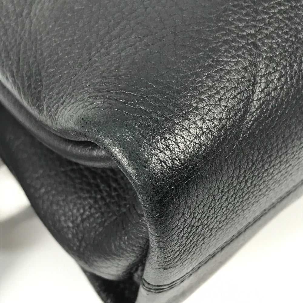 Bvlgari Tote Bag Leather Black Bulgari Bulgari Handbag Women