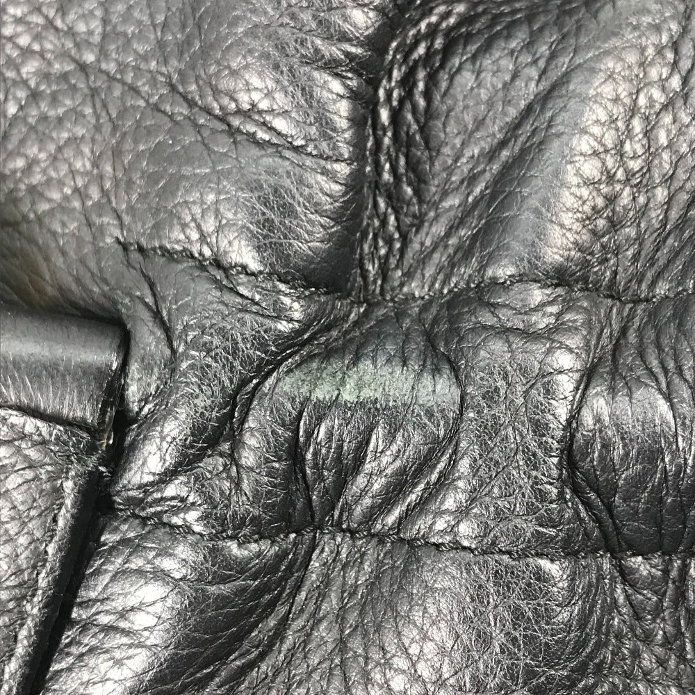 Bvlgari Tote Bag Leather Black Bulgari Bulgari Handbag Women