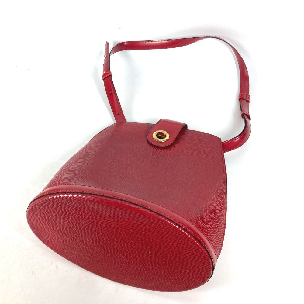 Louis Vuitton Shoulder Bag M52257 Epi Leather Red Epi Cluny Women