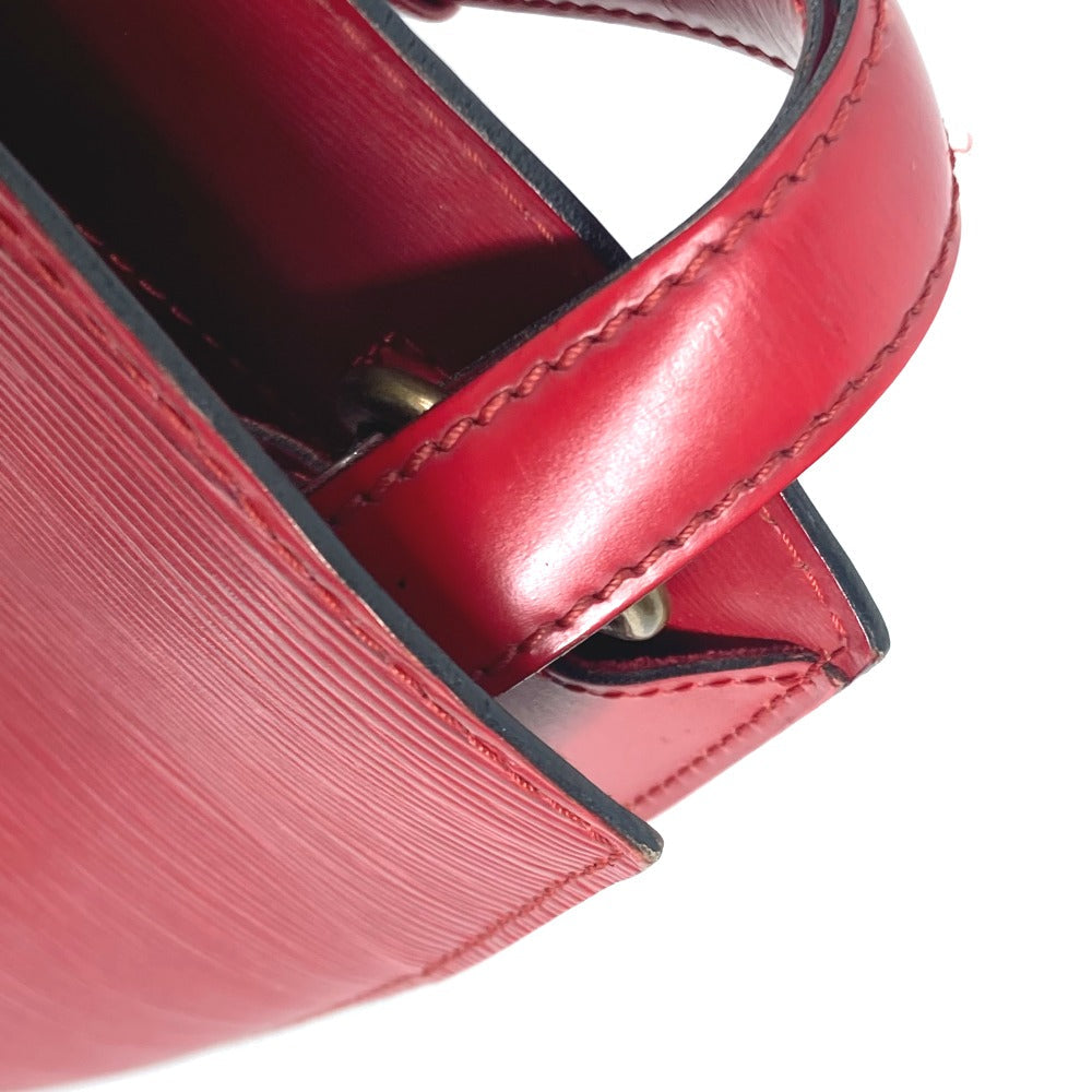 Louis Vuitton Shoulder Bag M52257 Epi Leather Red Epi Cluny Women