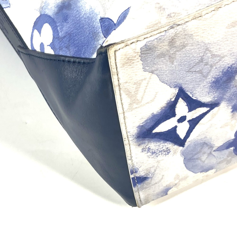 Louis Vuitton Shoulder Bag M45755 Monogram Canvas Blue Monogram Weekend Tote Gm
