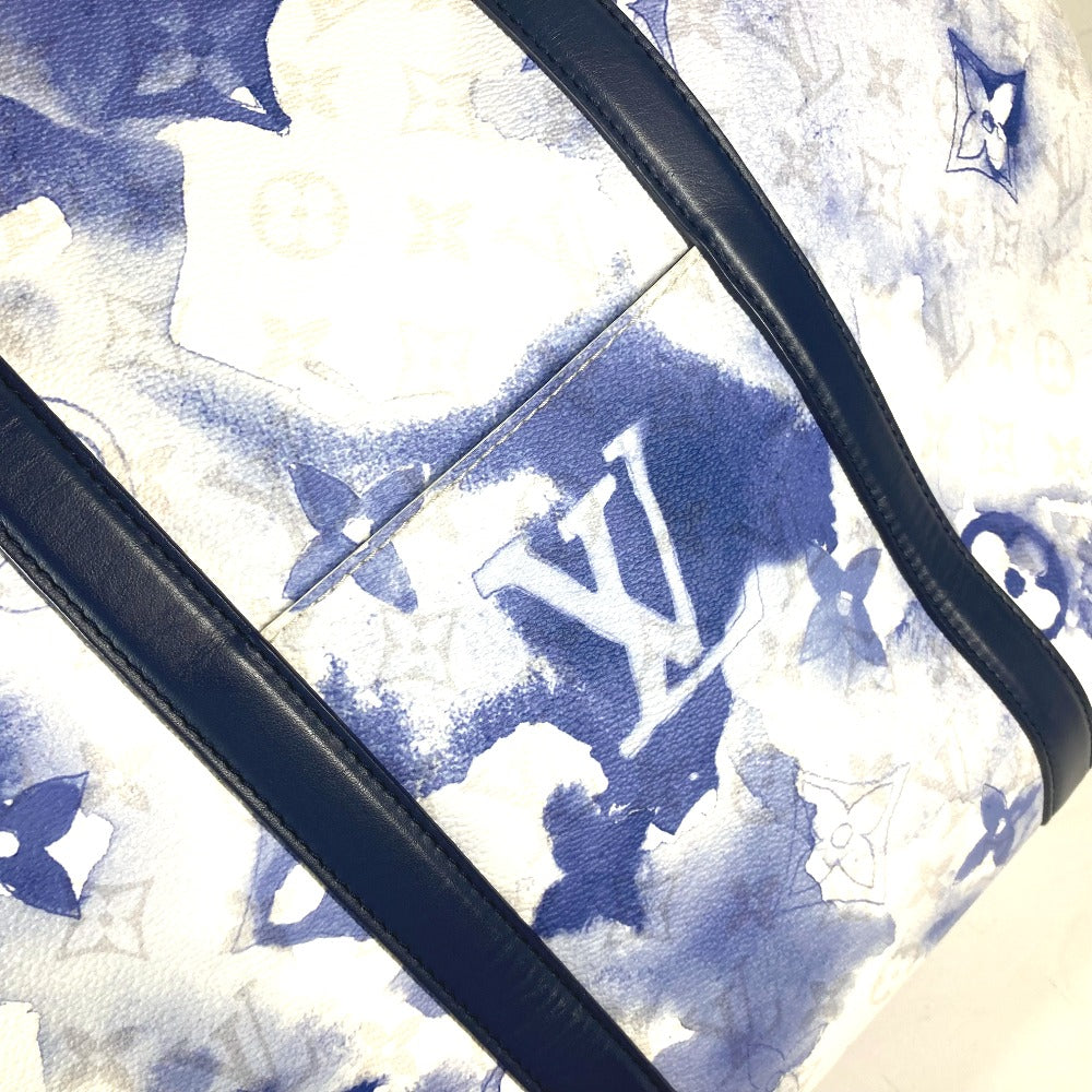 Louis Vuitton Shoulder Bag M45755 Monogram Canvas Blue Monogram Weekend Tote Gm
