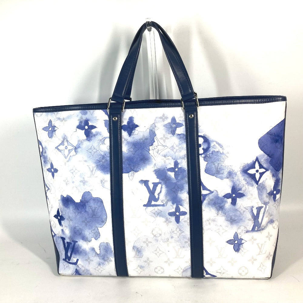 Louis Vuitton Shoulder Bag M45755 Monogram Canvas Blue Monogram Weekend Tote Gm