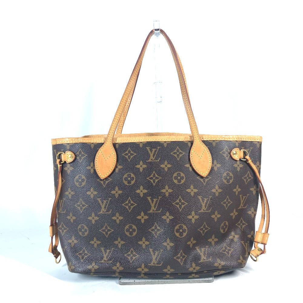 Louis Vuitton Shoulder Bag M41245 Monogram Canvas Brown Monogram Never Full Pm Women