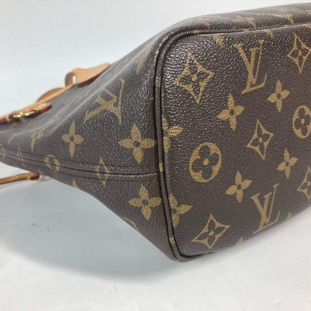 Louis Vuitton Shoulder Bag M41245 Monogram Canvas Brown Monogram Never Full Pm Women