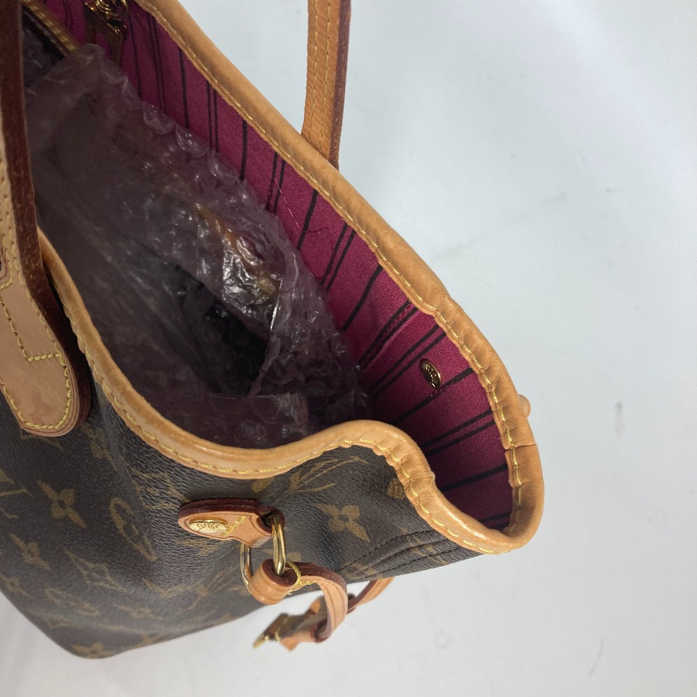Louis Vuitton Shoulder Bag M41245 Monogram Canvas Brown Monogram Never Full Pm Women