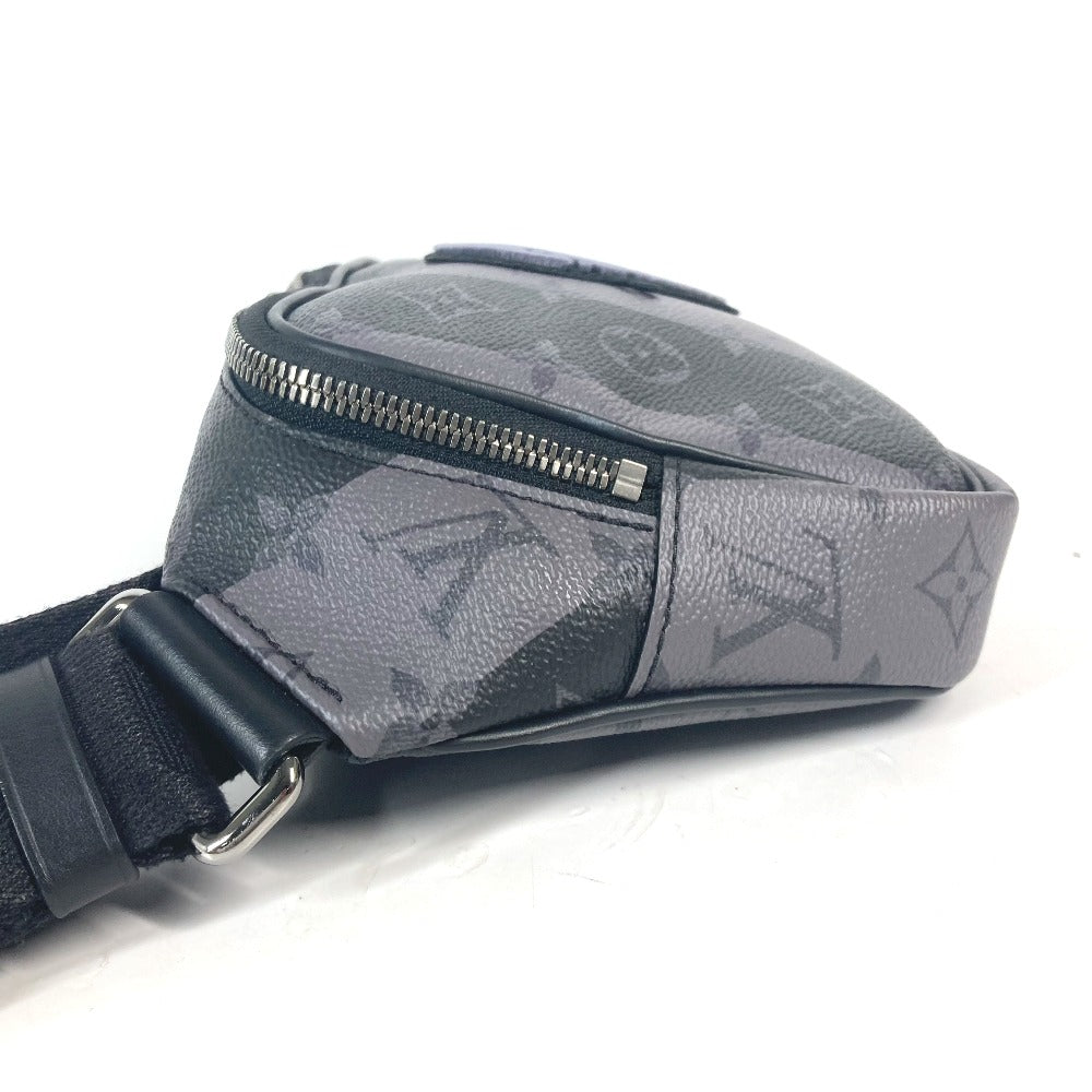 Louis Vuitton Sling Bag M59338 Monogram Eclipse Canvas Gray Nigo Collaboration Monogram Stripe