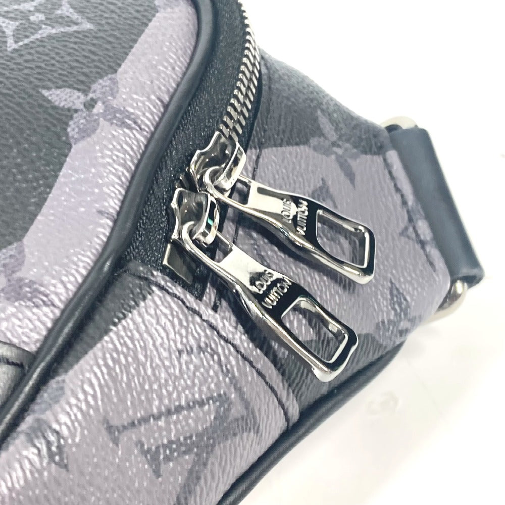 Louis Vuitton Sling Bag M59338 Monogram Eclipse Canvas Gray Nigo Collaboration Monogram Stripe