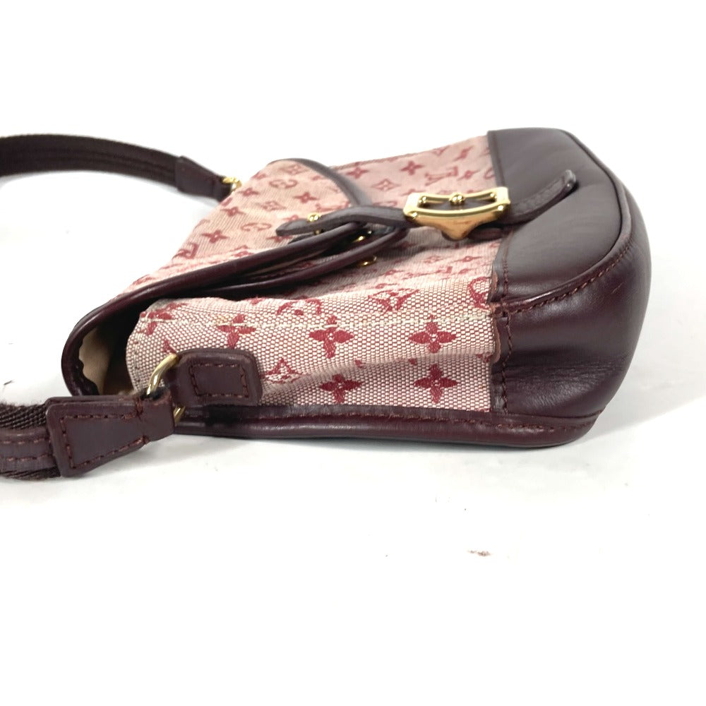 Louis Vuitton Shoulder Bag M92691 Monogram Mini Canvas Red Monogram Mini Marjoly