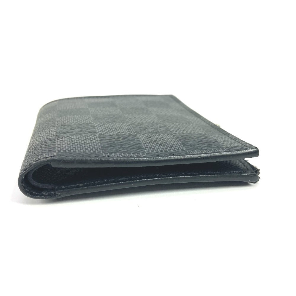Louis Vuitton Folded Wallet N64021 Damier Grafitto Canvas Black Damier Grafitte Portefeuille Smart