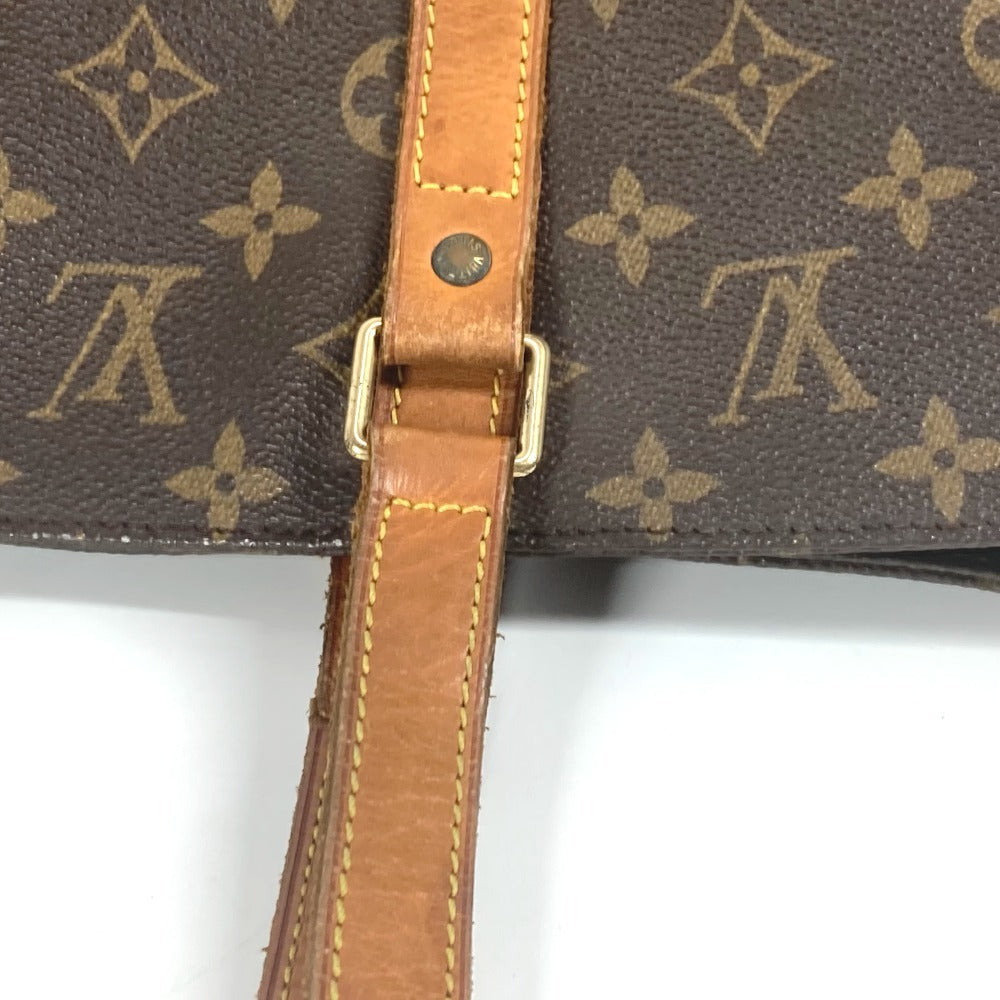 Louis Vuitton Shoulder Bag M51108 Monogram Canvas Brown Monogram Sac Shopping