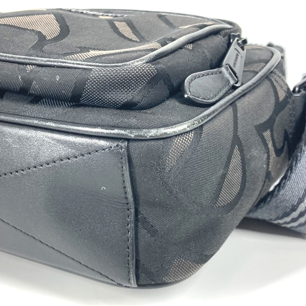 Burberry Shoulder Bag 8043708 Nylon Canvas Gray Type Tb Logo