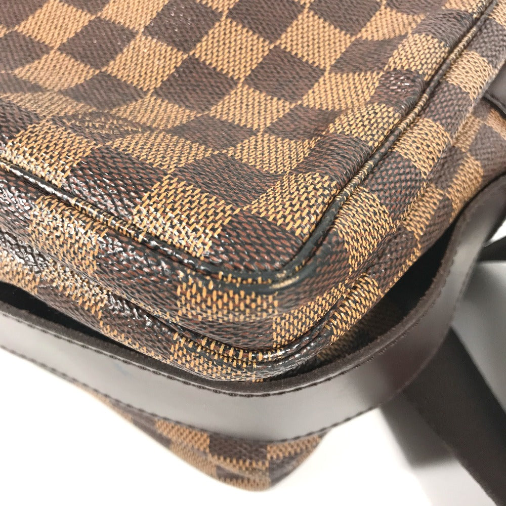 Louis Vuitton Shoulder Bag N45255 Damier Canvas Brown Damier Naviglio Women(Unisex)