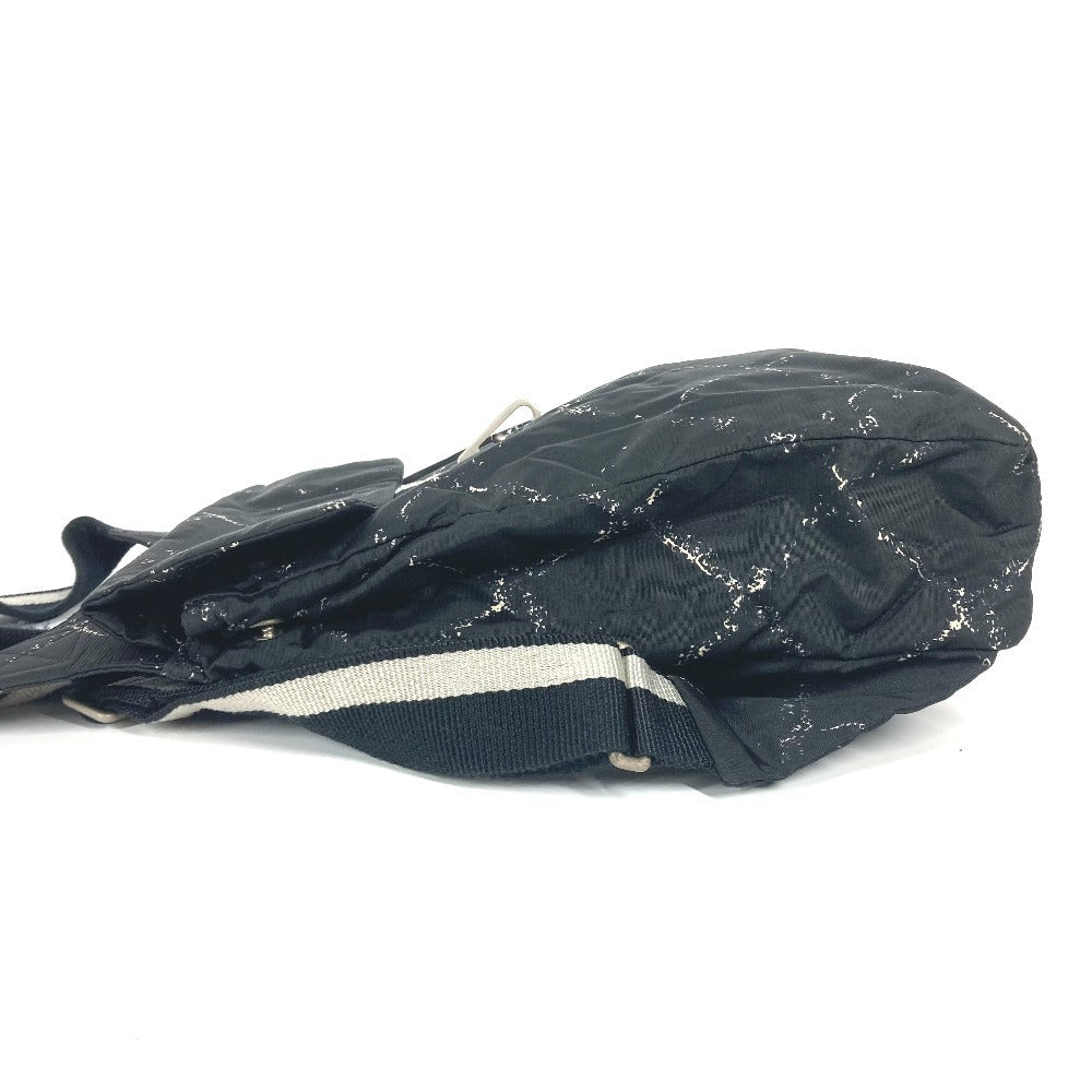 Chanel Backpack Nylon Black Old Travel Line Women