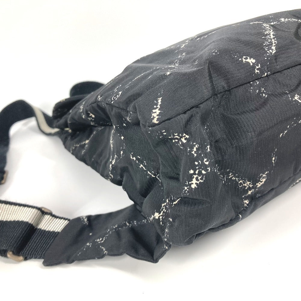 Chanel Backpack Nylon Black Old Travel Line Women