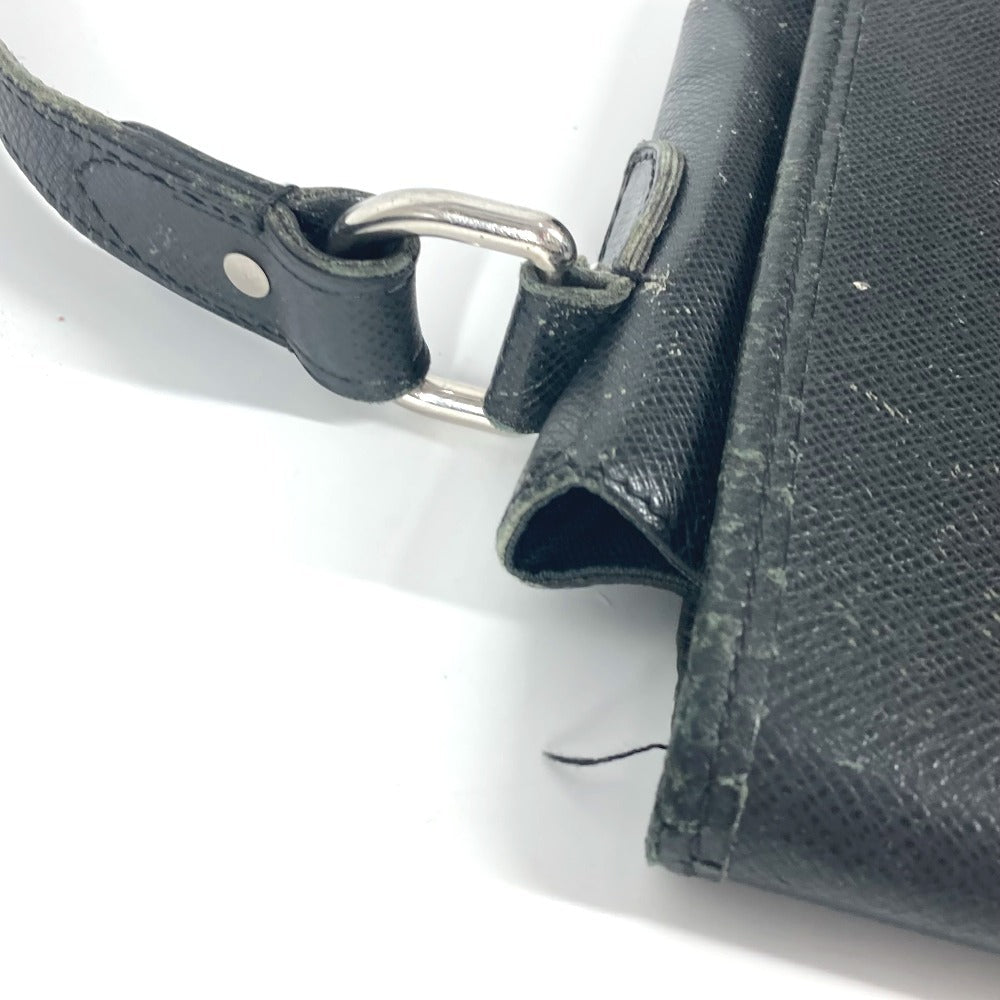 Louis Vuitton Shoulder Bag M32482 Taiga Leather Black Taiga Andrei