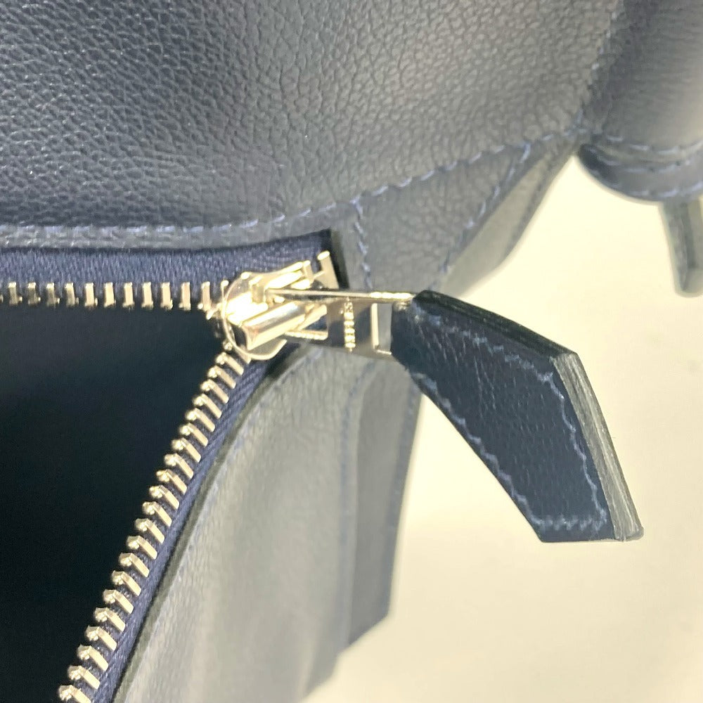 Hermes Shoulder Bag Leather Navy Ultrapla Gm Mens