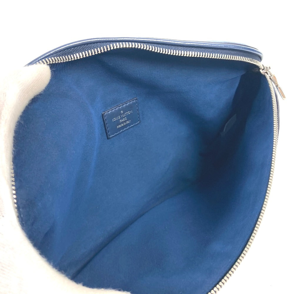 Louis Vuitton Waist Bag M53301 Epi Leather Blue Epi Lv Circle Bum Bag Unisex(Unisex)