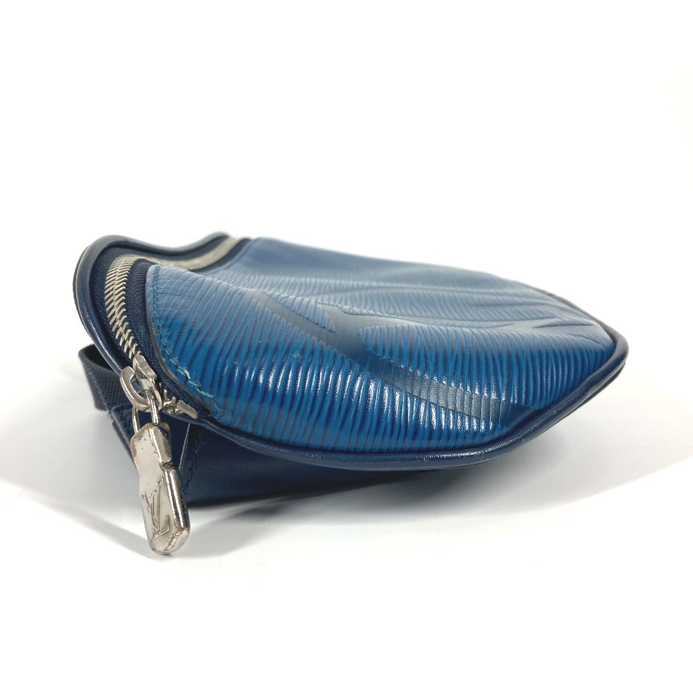 Louis Vuitton Waist Bag M53301 Epi Leather Blue Epi Lv Circle Bum Bag Unisex(Unisex)