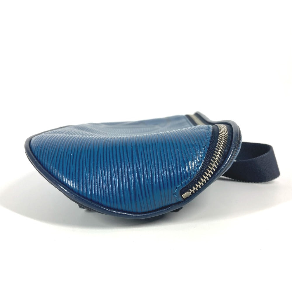 Louis Vuitton Waist Bag M53301 Epi Leather Blue Epi Lv Circle Bum Bag Unisex(Unisex)