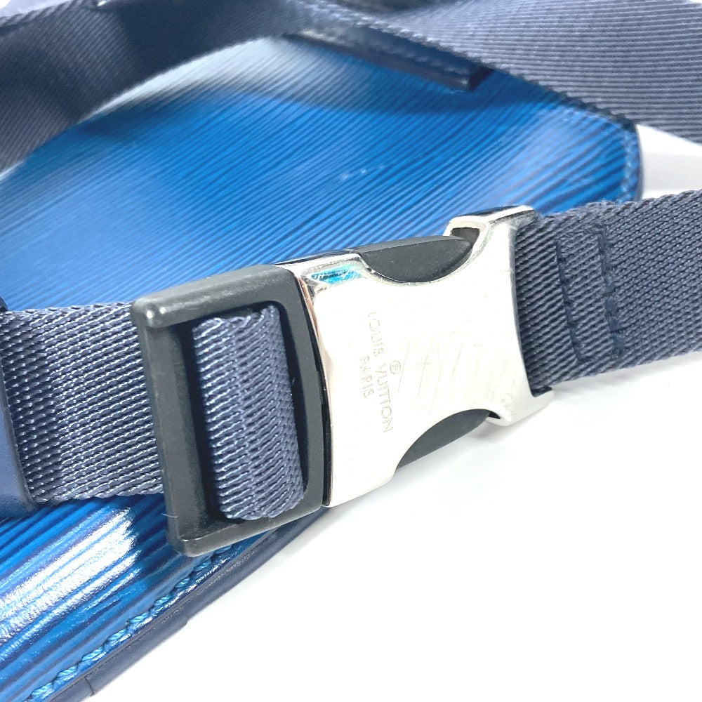 Louis Vuitton Waist Bag M53301 Epi Leather Blue Epi Lv Circle Bum Bag Unisex(Unisex)