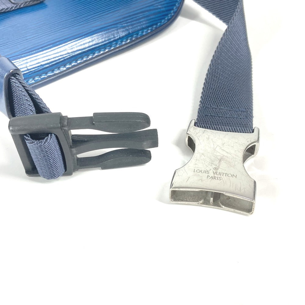 Louis Vuitton Waist Bag M53301 Epi Leather Blue Epi Lv Circle Bum Bag Unisex(Unisex)