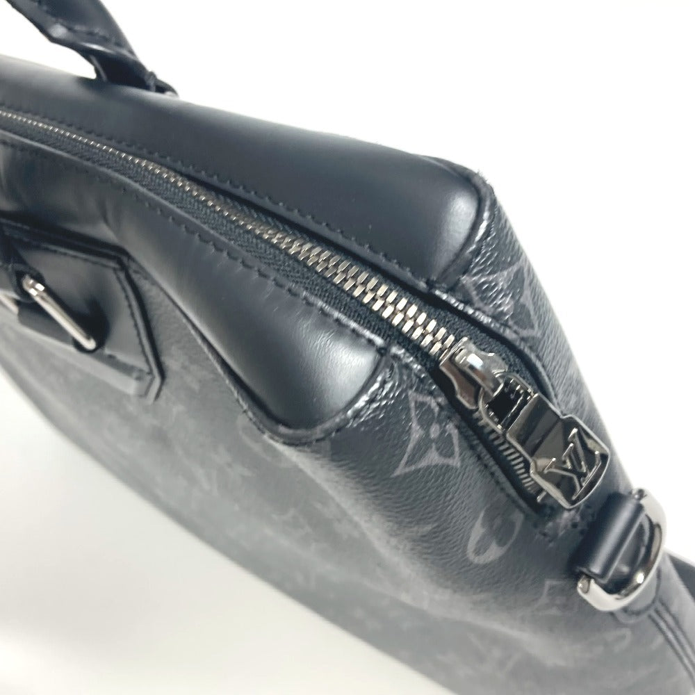 Louis Vuitton Business Bag Monogram Eclipse Canvas Black Monogram Eclipse Odise