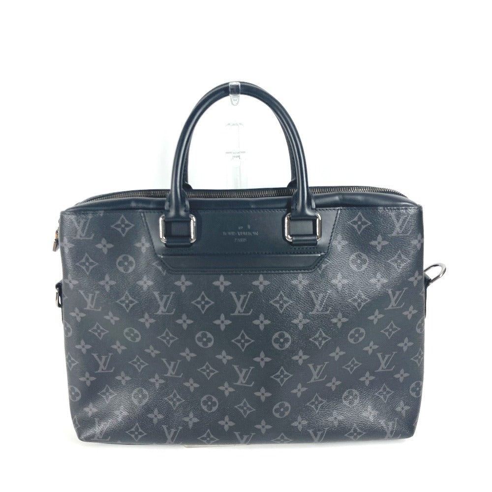 Louis Vuitton Business Bag Monogram Eclipse Canvas Black Monogram Eclipse Odise