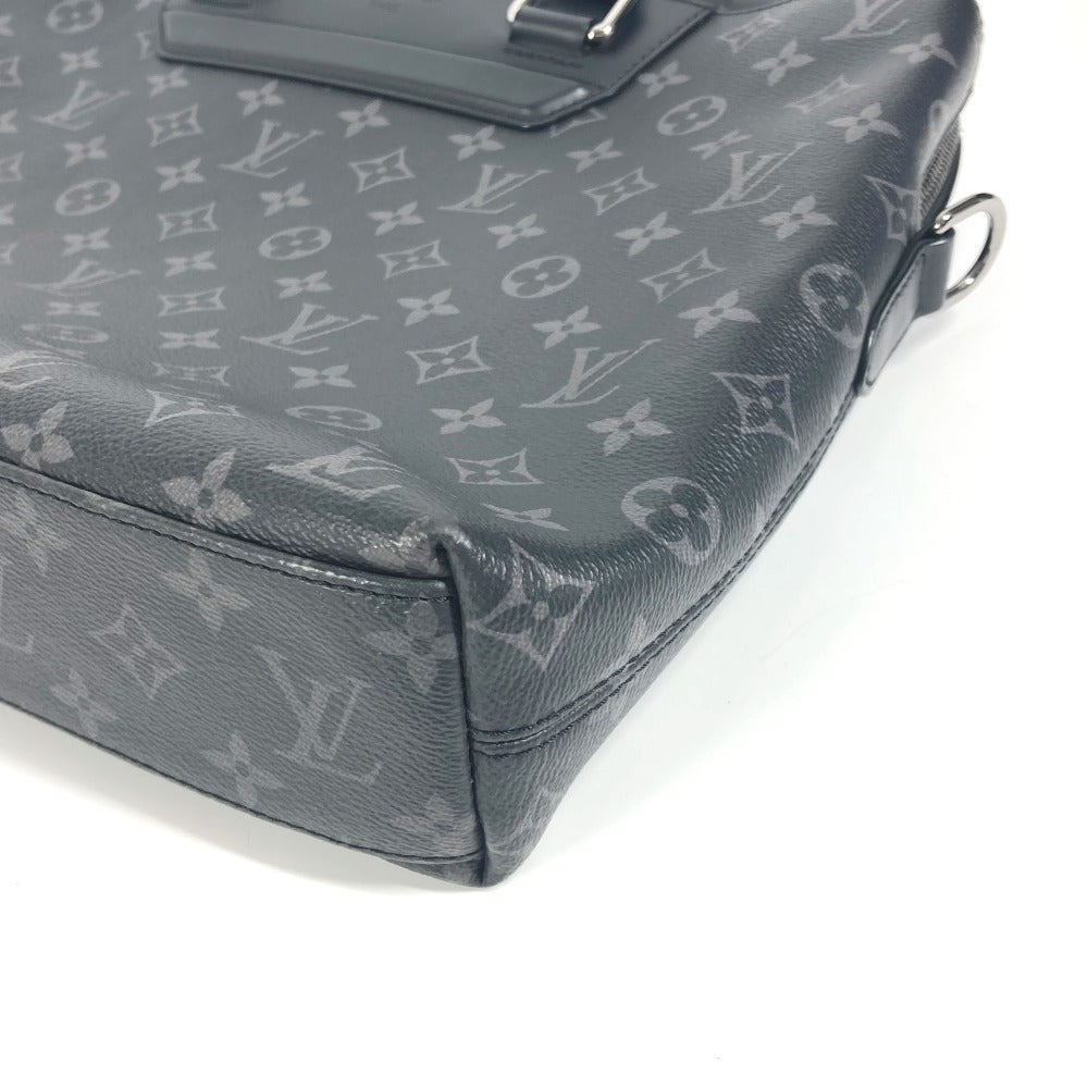 Louis Vuitton Business Bag Monogram Eclipse Canvas Black Monogram Eclipse Odise