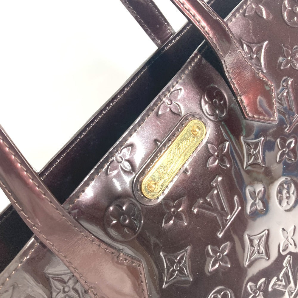 Louis Vuitton Shoulder Bag M91645 Monogram Vernis Purple Monogram Vernis Wilscher Mm Women