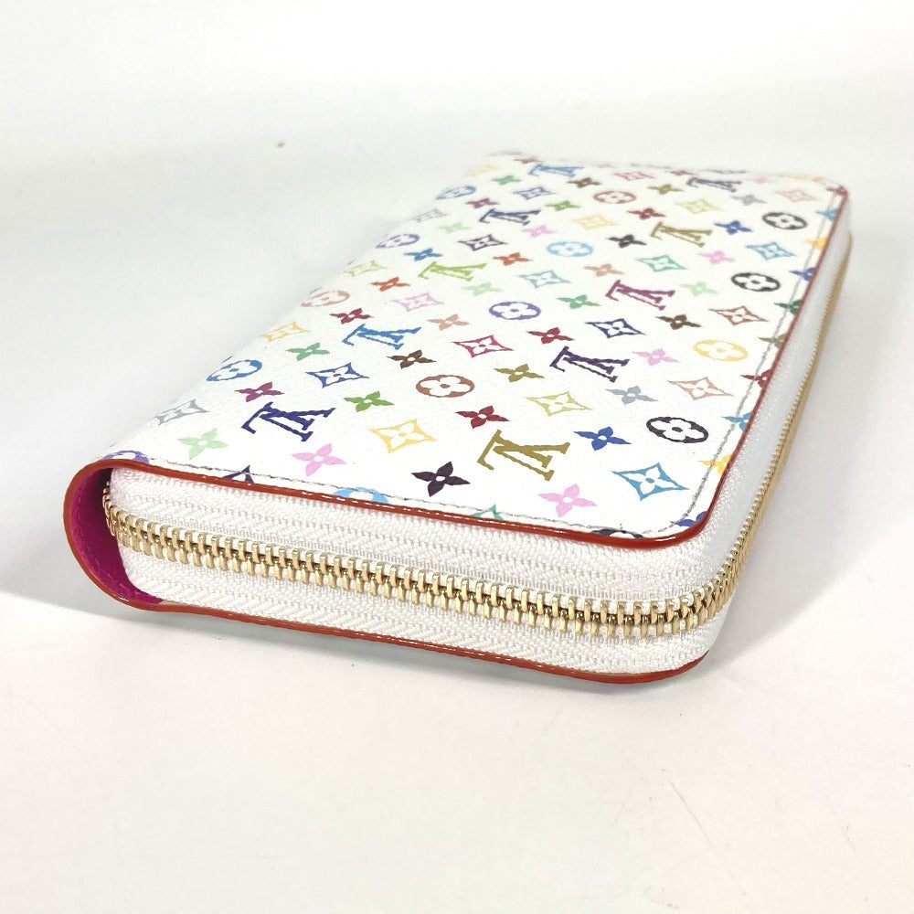Louis Vuitton Long Wallet Purse M13922 Monogram Multicolor Canvas White Japan Exclusive Lvxtm