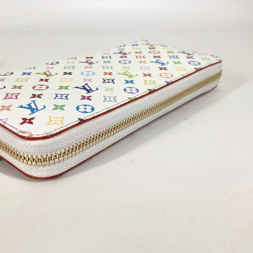 Louis Vuitton Long Wallet Purse M13922 Monogram Multicolor Canvas White Japan Exclusive Lvxtm
