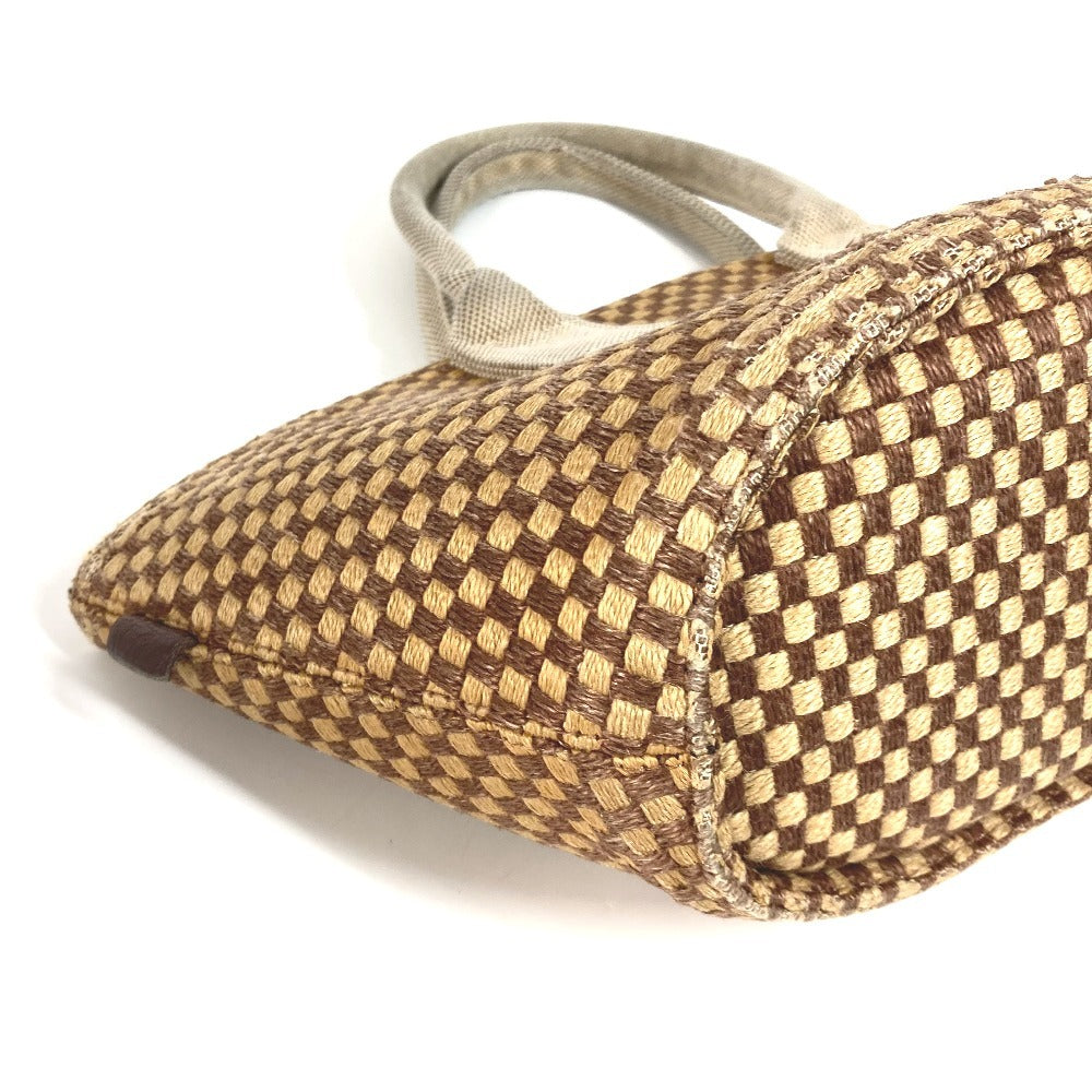 Hermes Handbag Linen Beige Panier Bus Pm Panier Bus Pm