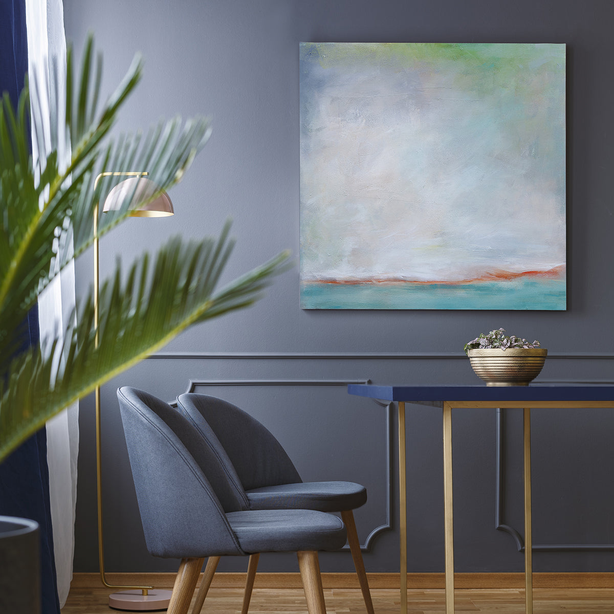 Peacocks Cliff - Canvas Print By Julia Contacessi
