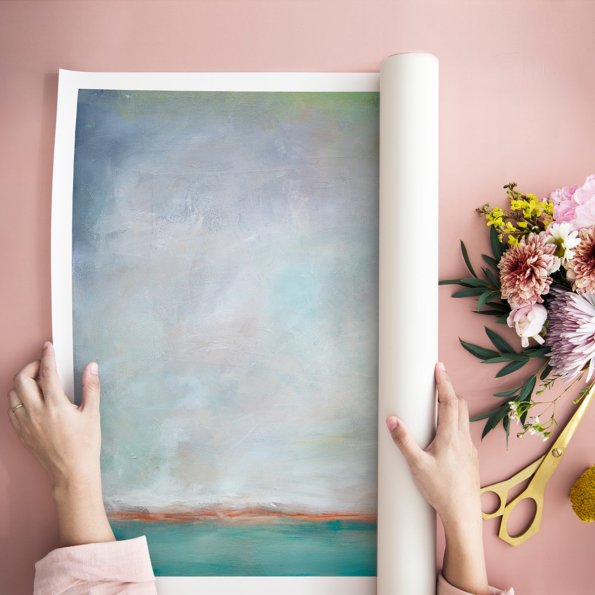 Peacocks Cliff - Canvas Print By Julia Contacessi