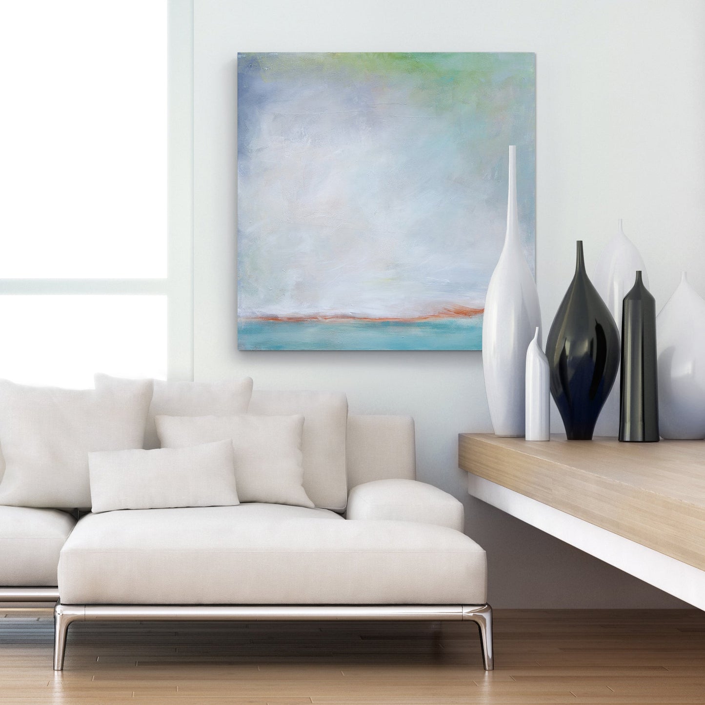 Peacocks Cliff - Canvas Print By Julia Contacessi